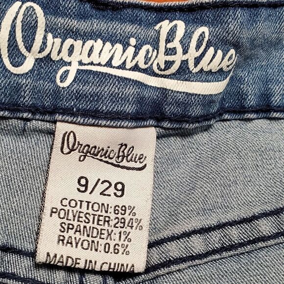 Organic  Blue jeans - Size 29 - Picture 2 of 4